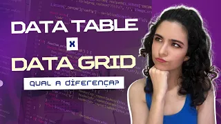 Diferenca entre o Data Table e o Data Grid Material Ui