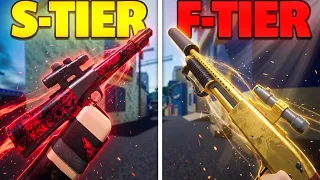 Using Every OTHER Secondary Then Ranking Them in Phantom Forces Roblox