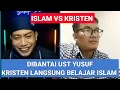 Download Lagu DEBAT PANAS SETELAH DIBANTAI UST YUSUF KRISTEN INI LANGSUNG BELAJAR ISLAM