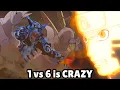 When Naruto went Super Saiyan GOD versus SIX Tailed Beasts Naruto