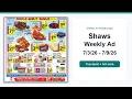 Shaws Weekly Ad 26 - 26 Best Deals