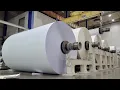 Huge Scale A4 Printer Paper Mass Production Process Copy Paper Company Manufacturing Factory