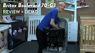 Britax Boulevard 70-G3 Convertible Car Seat Review and Demo | CloudMom