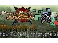Monster Hunter Generations Mining Guide - Marshlands How to Get Lightcrystal