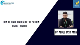 How to make marksheet in Python using Tkinter