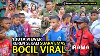 ibunya di bikin melongo suara bocil viral nyumbang lagu di dangdut jalanan irama dopang