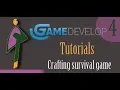 GDevelop Tutorial Making crafting survival game PART 4 Camera movement