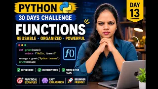 Python Day 13 Function and Types Python in 30 Days