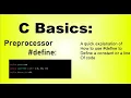 C Basics for Beginners Preprocessor and