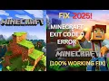 Fix Minecraft Exit Code 0 Error Java Bedrock Edition 2025 Working Method - Part 2
