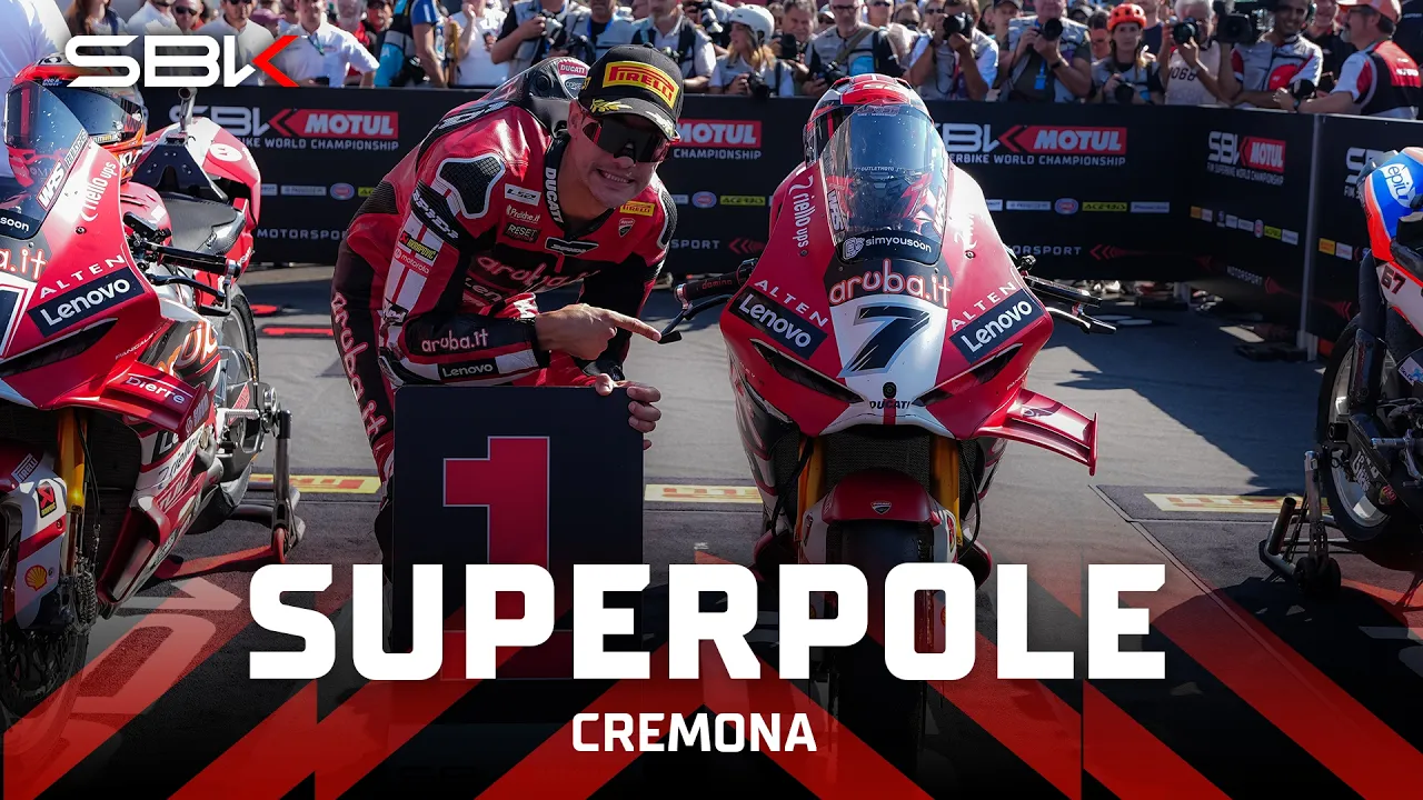 And at last... P1 in Superpole 🤩 | 2026 #ItalianWorldSBK 🇮🇹 Superpole Last 5 Minutes