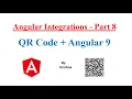 QR Code Generation in Angular Angular Integrations - Part 8