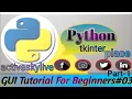 Python Tkinter GUI Tutorial in Hindi Place Method python
