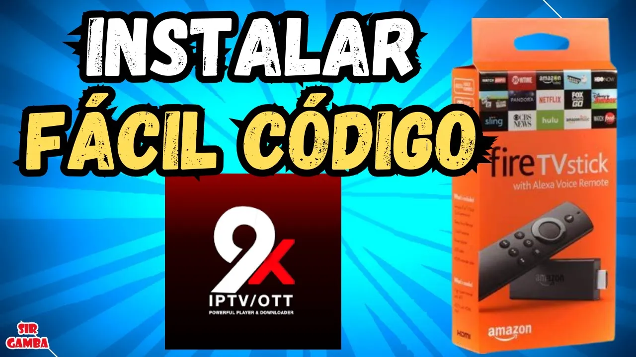 🔥 INSTALA 9XTREME en Fire TV Stick y Android TV con este CÓDIGO SECRETO (Downloader)