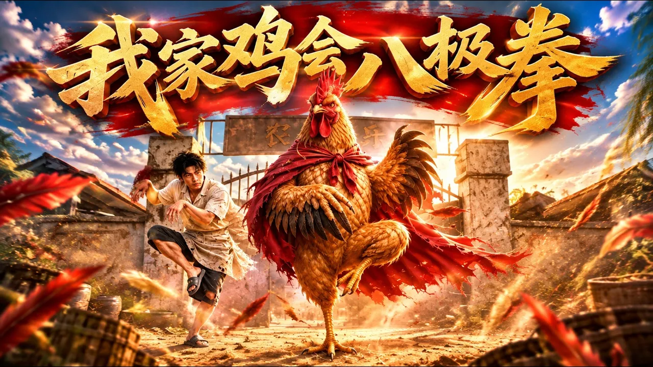 我家鸡会八极拳