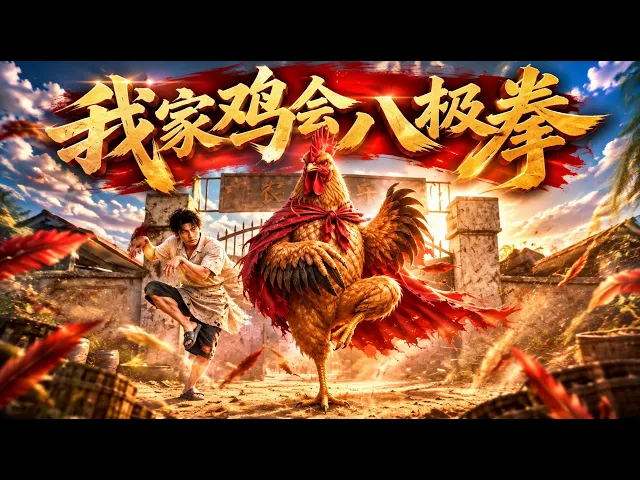 我家鸡会八极拳