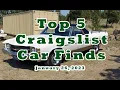 Top 5 Craigslist Car Finds for January 26 2023