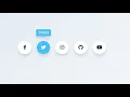 Social Media Icons With Tooltip On-Hover CSS HTML CSS
