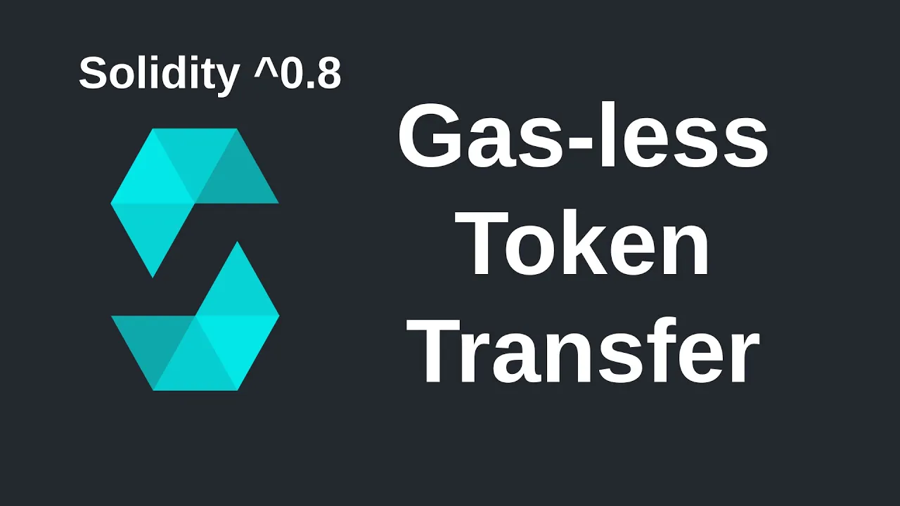 Gas-less Token Transfer - Code | Solidity 0.8