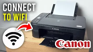 How To Connect Canon Printer TS3350 To WiFi - Full Guide