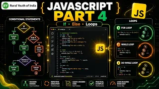 JavaScript Tutorial Part 4 If Else Loops For While Do While Beginner Guide