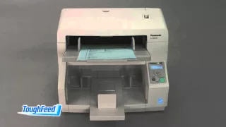 Panasonic Document Scanner ToughFeed Ultrasonic Double-Feed Detection Introduction Movie