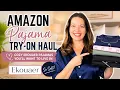 Amazon Pajama Try-On Haul Cozy Ekouaer Pajamas You ll Want to Live In