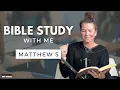 Matthew 5 What Is The Sermon on the Mount Bible Study WITH ME