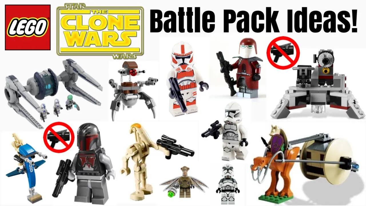 LEGO STAR WARS - CLONE WARS (Stop Motion Animation) - Ultra HD