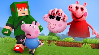 ENCONTREI A PEPPA PIG AMALDIÇOADA NO MINECRAFT!! (PEPPA PIG.EXE)