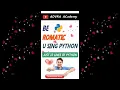 Express Your Love In An Unique Way Python Turtle Hack Python Turtle - Love Heart Tutorial
