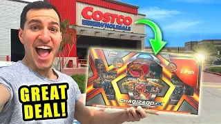 COSTCO HAS CHEAP POKEMON CARDS Opening NEW CHARIZARD GX Boxes From The Store
