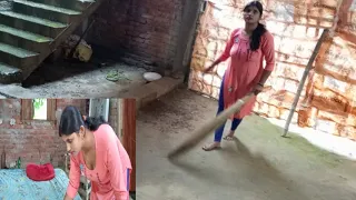  cleaning vlog my morning village style cleaning 5 00 