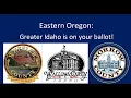 Why Eastern Oregon Should Vote to Join Idaho 2022