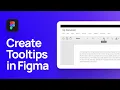How to Design a Tooltip Component in Figma Material Design Tooltip Component Tutorial