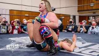  free match davienne vs little mean kathleen womens wrestling aew dark beyond limitless wwr 
