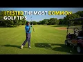 I Tested the Golf Tips Everyone Gives You - Here s What Actually Works