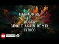 Harmonize Ft Ruger Single Again Remix Lyrics