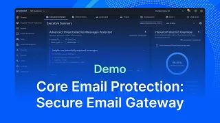 Core Email Protection Secure Email Gateway Proofpoint Demo