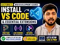 VS Code Setup for Beginners Install Live Server Prettier GitLens