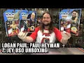 Logan Paul Paul Heyman Jey Uso WWE Mattel Retro Unboxing Review