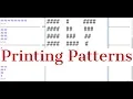 Python Tutorial for Beginners Printing Pattern in Python