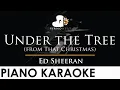 Lagu Ed Sheeran - Under the Tree (from That Christmas) - Piano Karaoke Instrumental Cover with Lyrics