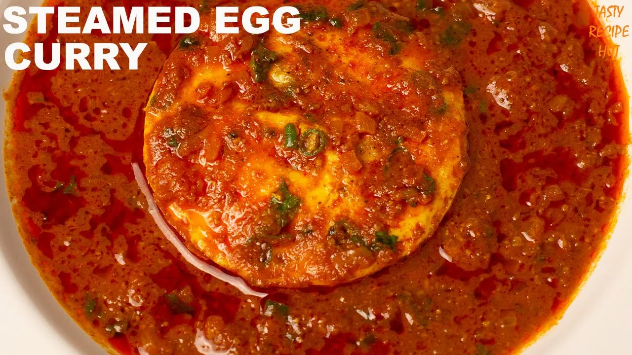 Egg Bhapa Curry ! Steamed Egg Curry ! Egg Curry ! Egg Recipe