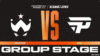 Wildcard vs paiN CS2 at EWC 26 - Group Stage