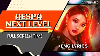 Download aespa (에스파) Next Level - Full Screen Time Distribution + English Lyrics [Color Coded] MP3