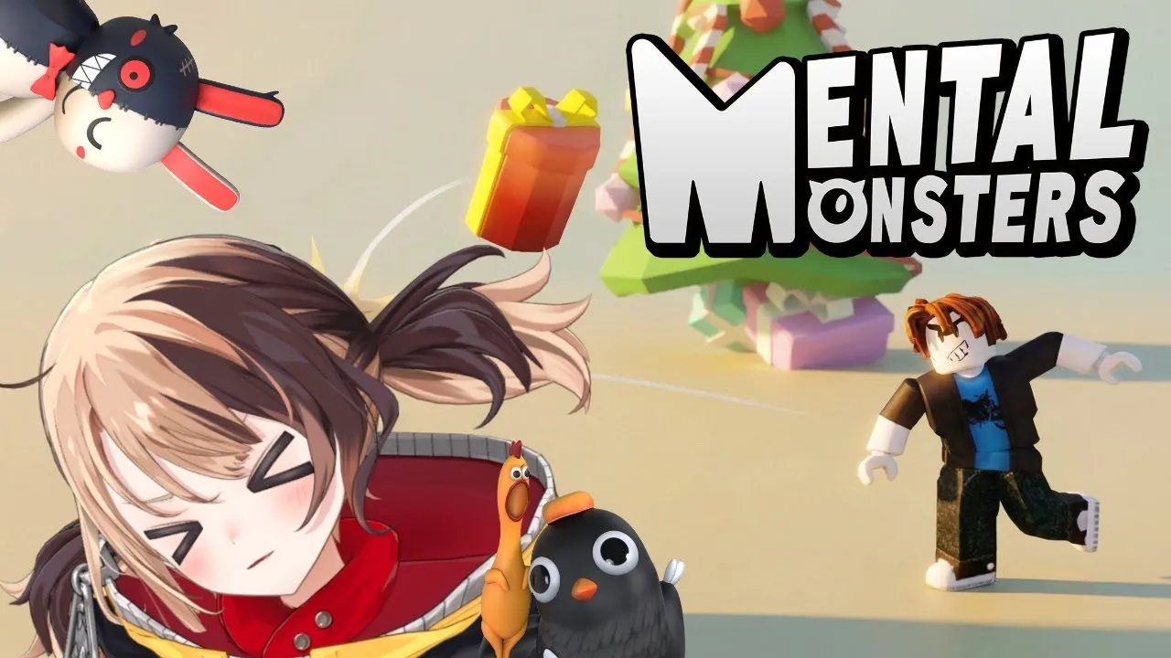 【MENTAL MONSTERS】HOP ON ROBLOX SO I CAN CHASE YOU AROUND!! #ad