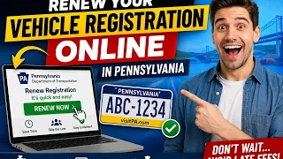 How to renew your vehicle registration online in Pennsylvania