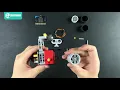 Wonder Building Kit for microbit Case 04 Obstacles-avoidance Cars