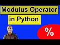 Remainder in Python COMPUTEREXCELSOLUTION